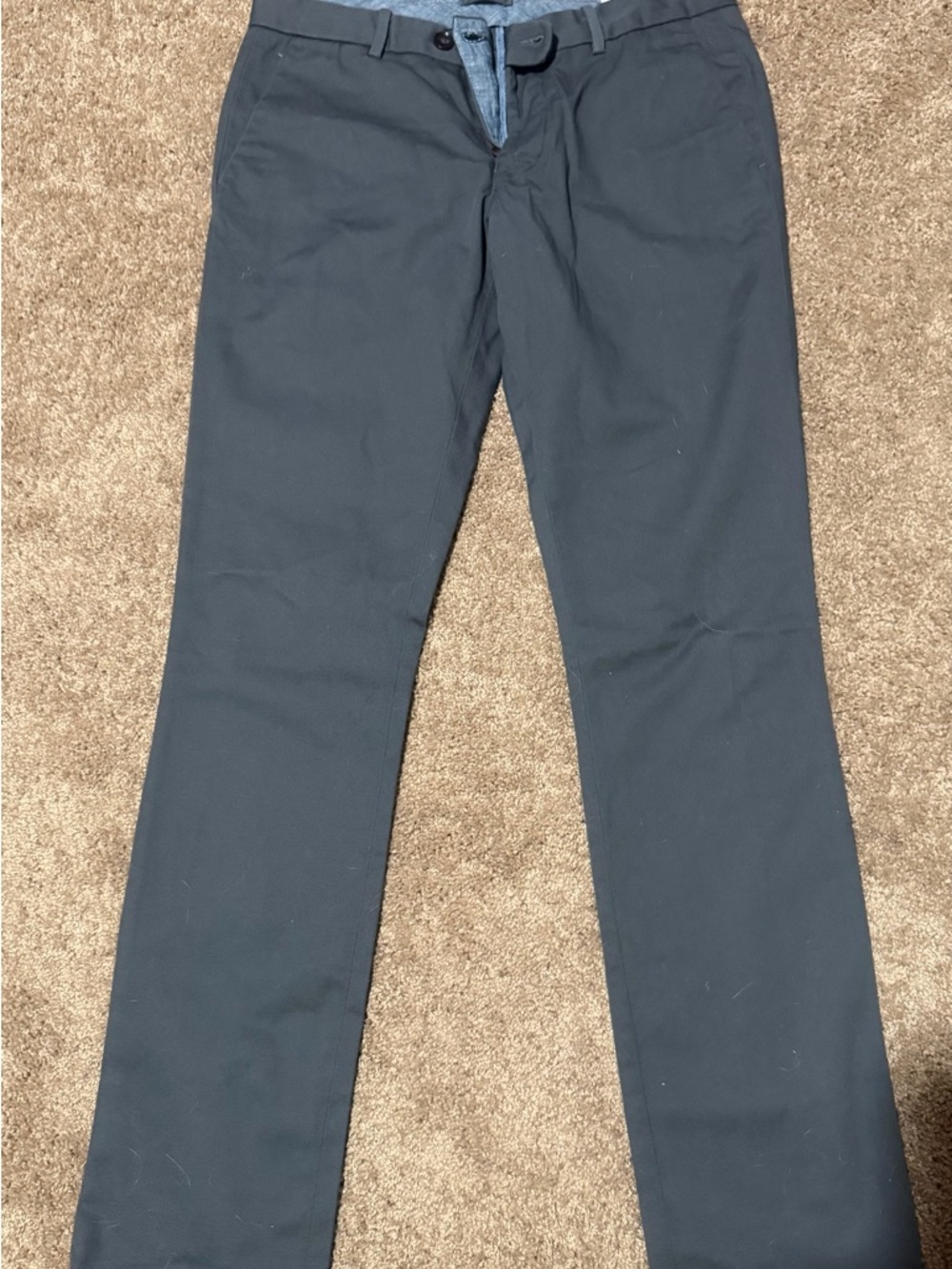 Gustin Men's gray Straight-Leg Chinos